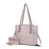 Mkf Collection By Mia K Pauline Tote Bag With Wallet By Mia K