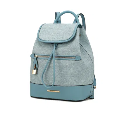 Mkf Collection By Mia K Porsha Vegan Leather Women's Backpack By Mia K In Multi