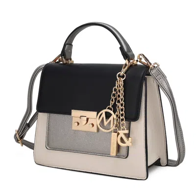 Mkf Collection By Mia K Quinzel Color-block Shoulder Handbag In Multi
