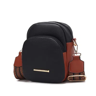 Mkf Collection By Mia K Rachel Women's Sleek Crossbody Bag By Mia K In Black