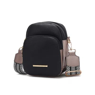 Mkf Collection By Mia K Rachel Women's Sleek Crossbody Bag By Mia K In Silver