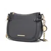 Mkf Collection By Mia K Raelynn Vegan Leather Women's Shoulder Bag In Pink