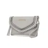 Mkf Collection By Mia K Remi Crossbody Shoulder Bag Vegan Leather Women Purse By Mia K In Grey