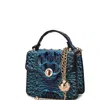 Mkf Collection By Mia K River Mini Crossbody Bag In Blue