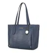 Mkf Collection By Mia K Robin Vegan Leather Tote Handbag In Multi