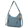 Mkf Collection By Mia K Ruby Vegan Leather Women's Shoulder Handbag In Multi