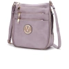 Mkf Collection By Mia K Salome Expandable Multi-compartment Crossbody In Purple