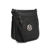 Mkf Collection By Mia K Salome Women's Multi-compartment Crossbody Bag By Mia K In Black