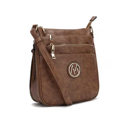 Mkf Collection By Mia K Salome Women's Multi-compartment Crossbody Bag By Mia K In Green