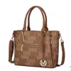 Mkf Collection By Mia K Siena M Signature Tote Handbag In Multi