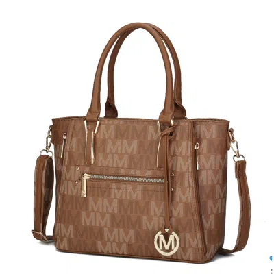 Mkf Collection By Mia K Siena M Signature Tote Handbag In Multi