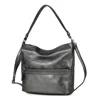 Mkf Collection By Mia K Sierra Vegan Leather Women's Shoulder Bag In Silver