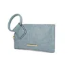 Mkf Collection By Mia K Simone Vegan Leather Clutch/wristlet For Women's In Multi
