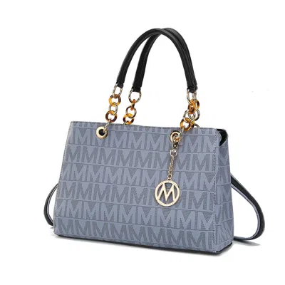 Mkf Collection By Mia K Sirna M Signature Tote Bag By Mia K In Grey