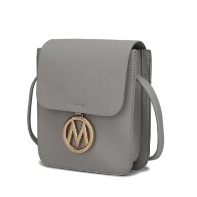 Mkf Collection By Mia K Skylar Vegan Leather Women's Crossbody Handbag In Multi