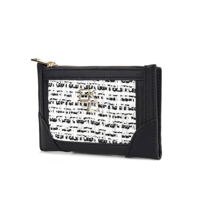 Mkf Collection By Mia K Sonnet Women's Wallet Bag Vegan Leather Handbag Purse By Mia K In Black
