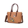 Mkf Collection By Mia K Spiral Designer Handbag By Mia K In Brown