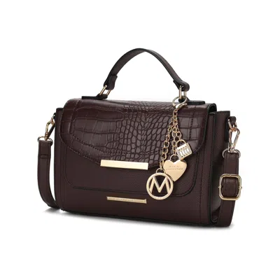 Mkf Collection By Mia K Sylvie Women's Shoulder Bag By Mia K In Burgundy