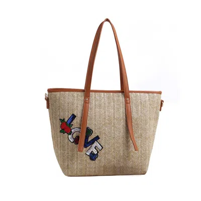 MKF COLLECTION BY MIA K TANSY PADLOCK DESIGNER SATCHEL HANDBAG BY MIA K