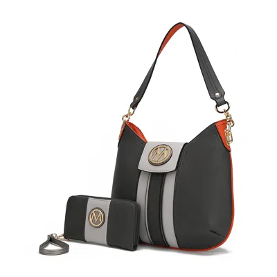 Mkf Collection By Mia K Torri Hobo Bag With Wallet By Mia K In Pink