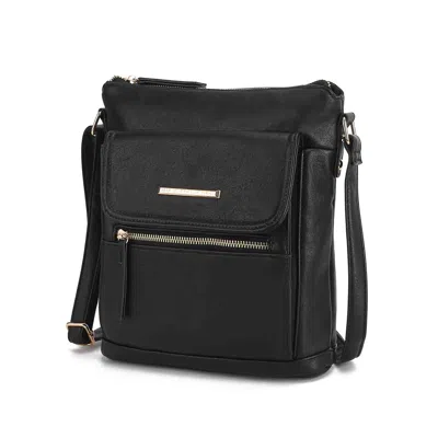Mkf Collection By Mia K Triss Shoulder Women's Multi Compartments Handbag In Black