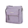 Mkf Collection By Mia K Triss Shoulder Women's Multi Compartments Handbag In Blue