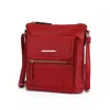 Mkf Collection By Mia K Triss Shoulder Women's Multi Compartments Handbag In Red