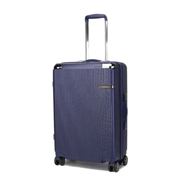 Mkf Collection By Mia K Tulum 22.5" Check-in Spinner In Blue
