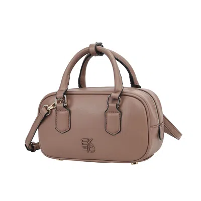 Mkf Collection By Mia K Vesper Women's Satchel Bag Vegan Leather Shoulder Bag Handbag Purse By Mia K In Brown