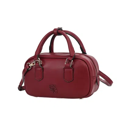 Mkf Collection By Mia K Vesper Women's Satchel Bag Vegan Leather Shoulder Bag Handbag Purse By Mia K In White