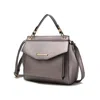 Mkf Collection By Mia K Vida Vegan Leather Women's 3-in-1 Satchel, Backpack & Crossbody In Silver