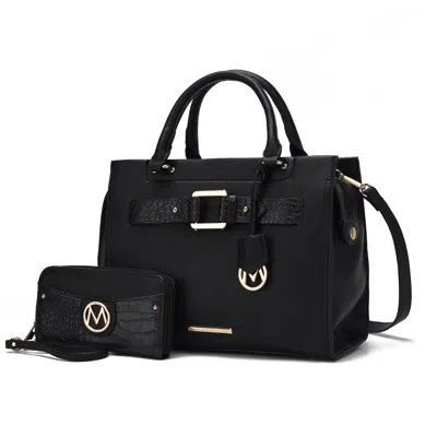 Mkf Collection By Mia K Virginia Vegan Leather Women's Tote Bag With Wallet By Mia K