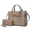 Mkf Collection By Mia K Virginia Vegan Leather Women's Tote Bag With Wallet By Mia K