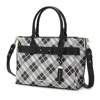 Mkf Collection By Mia K Vivian Women's Vegan Leather Satchel Handbag By Mia K In Black