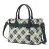Mkf Collection By Mia K Vivian Women's Vegan Leather Satchel Handbag By Mia K In Green
