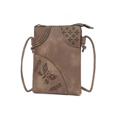 Mkf Collection By Mia K Willow Crossbody Women's Bag By Mia K. In Grey