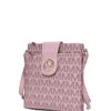 Mkf Collection By Mia K Wrigley M Signature Crossbody Handbag In Purple