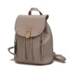 Mkf Collection By Mia K Xandria Vegan Leather Women's Backpack In Yellow