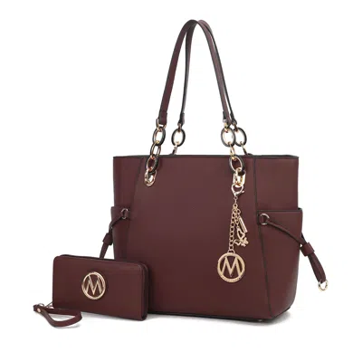 Mkf Collection By Mia K Yale Tote Women's Bag With Wallet Handbag Purse By Mia K In Brown