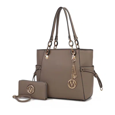 Mkf Collection By Mia K Yale Tote Women's Bag With Wallet Handbag Purse By Mia K In Green