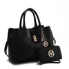 MKF COLLECTION BY MIA K YOLA SATCHEL HANDBAG WITH WALLET