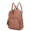 Mkf Collection By Mia K Yolane Backpack Convertible Crossbody Bag In Pink