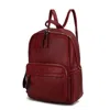 Mkf Collection By Mia K Yolane Backpack Convertible Crossbody Bag In White