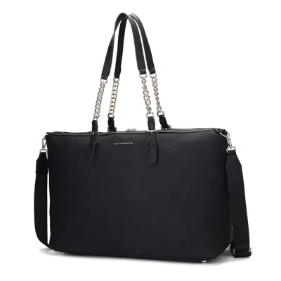 Mkf Collection By Mia K Zephyra Women's Weekender Bag By Mia K In Black