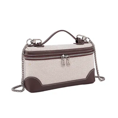 Mkf Collection By Mia K Zinnia Women's Crossbody Bag By Mia K In Brown