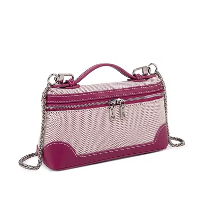 Mkf Collection By Mia K Zinnia Women's Crossbody Bag By Mia K In Pink