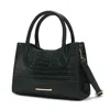 MKF COLLECTION BY MIA K GILI CROCODILE EMBOSSED VEGAN LEATHER WOMEN'S TOTE HANDBAG BY MIA K.