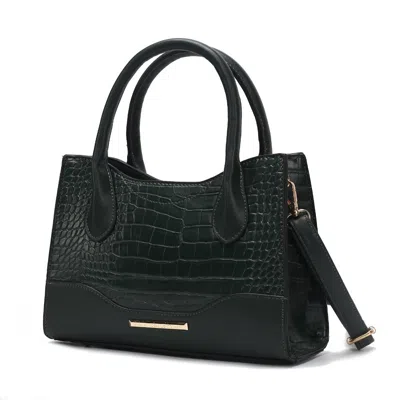 Mkf Collection By Mia K Gili Crocodile Embossed Vegan Leather Women's Tote Handbag By Mia K. In Green