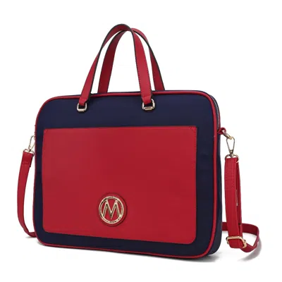 Mkf Collection By Mia K Nina Shoulder Messenger Bag Laptop Case By Mia K In Pink