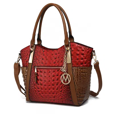 Mkf Collection Women's Janise Tote Handbag In Red